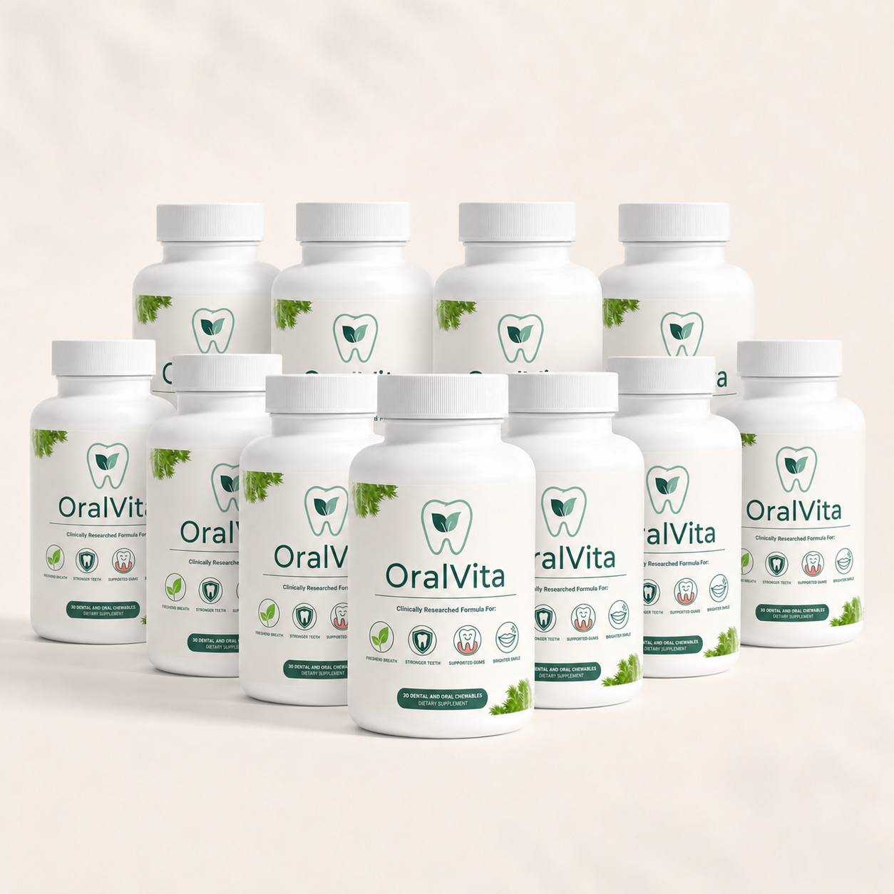 Twelve OralVita bottles for the 360 Day Supply