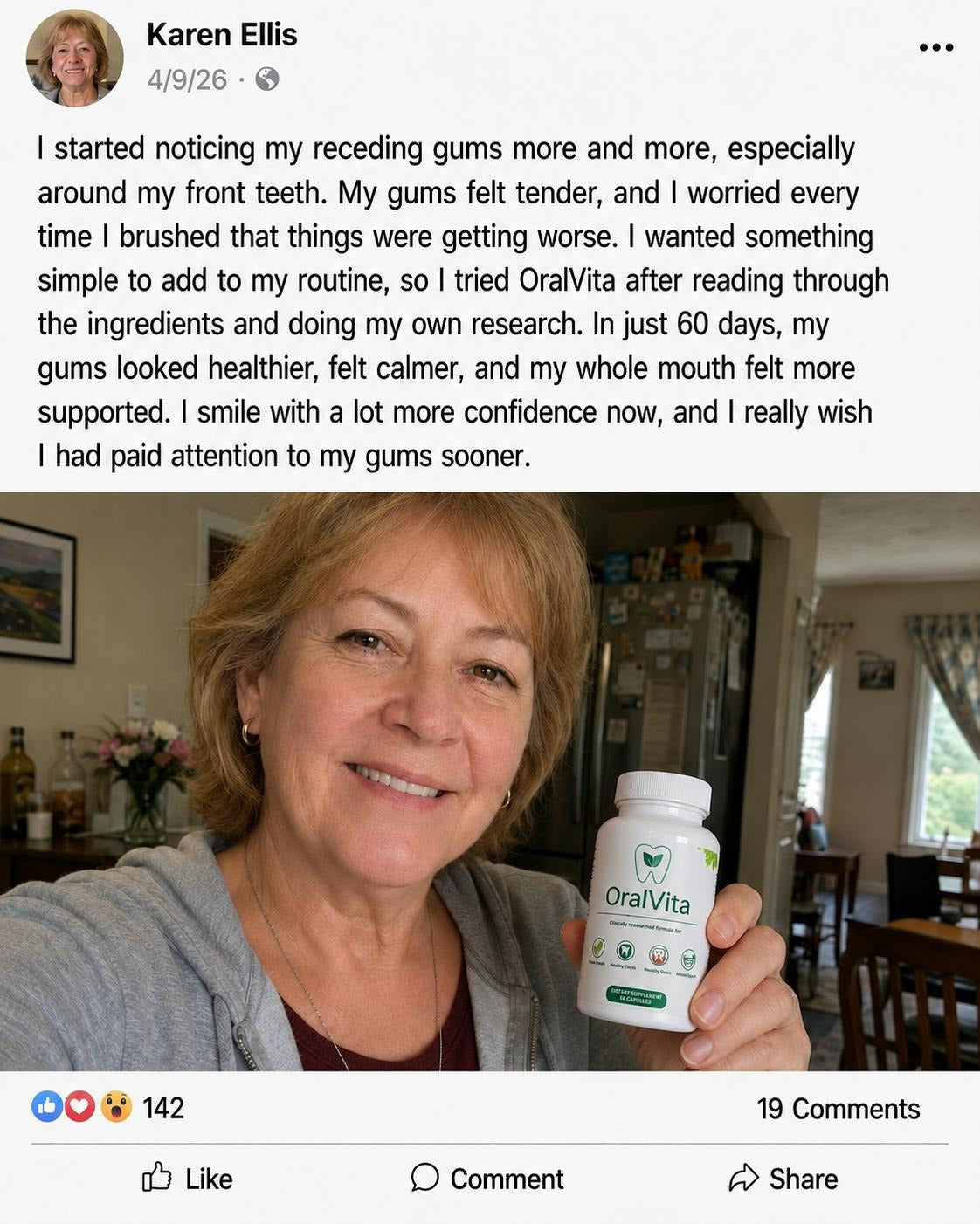 OralVita customer review and product experience