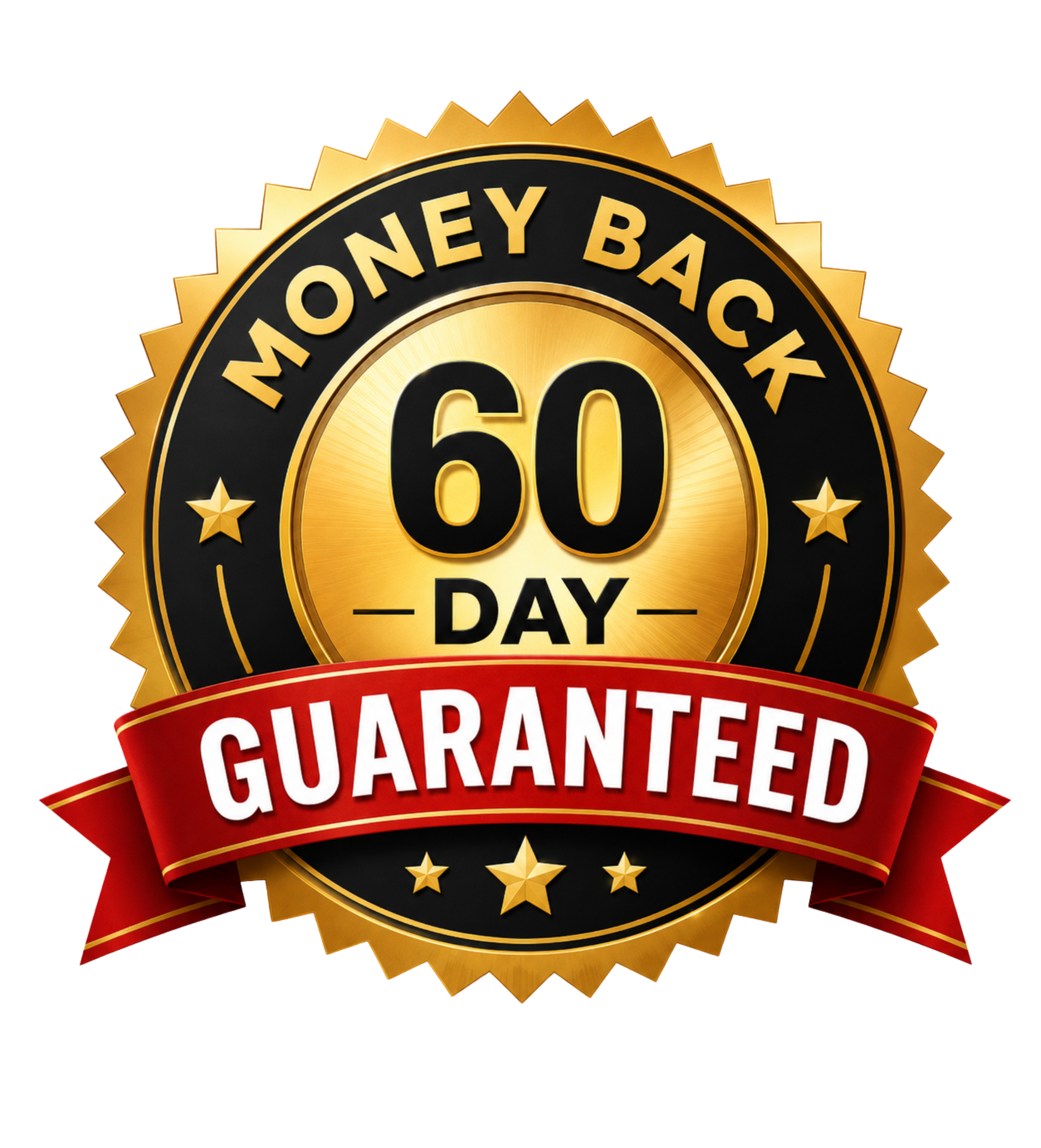 60 day money back guarantee